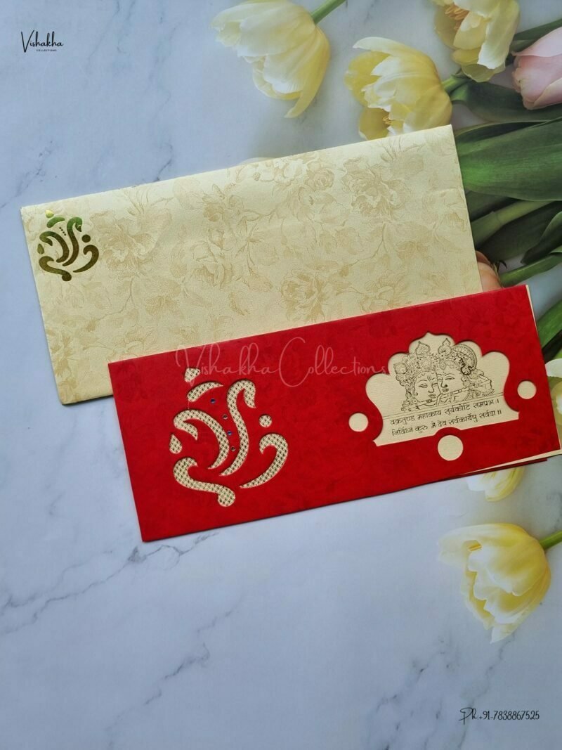Designer Premium Customized Wedding Invitation Cards - SCH-011