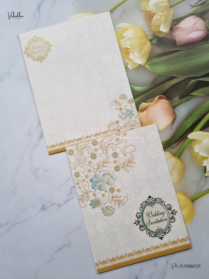 Designer Premium Customized Wedding Invitation Cards - SCH-035