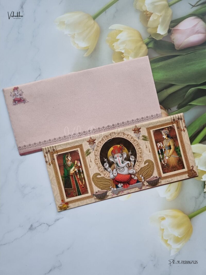 Designer Premium Customized Wedding Invitation Cards - GS-211