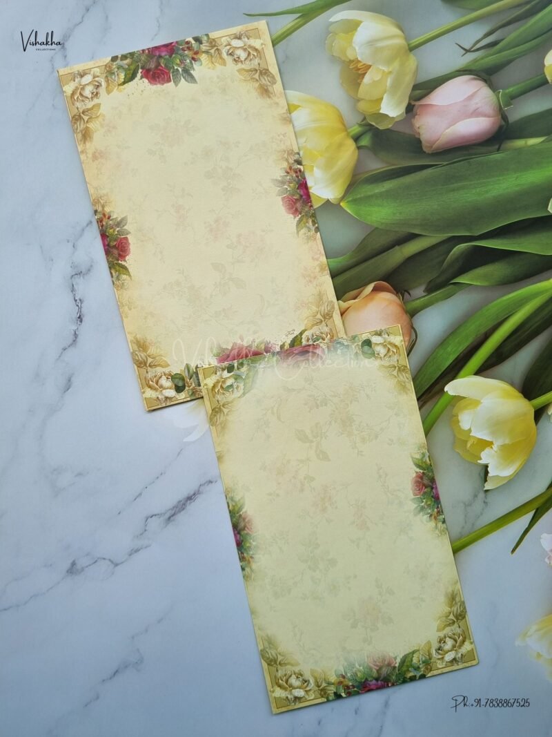 Designer Premium Customized Wedding Invitation Cards - GS-231