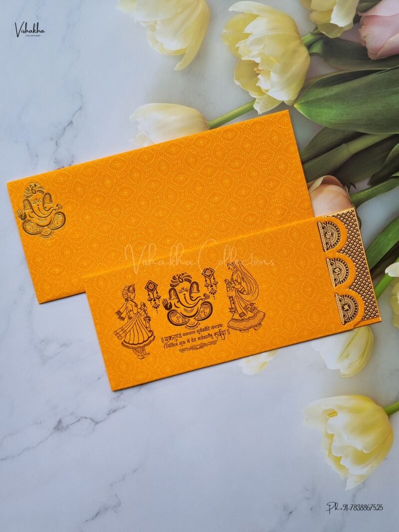 Designer Premium Customized Wedding Invitation Cards - GS-240