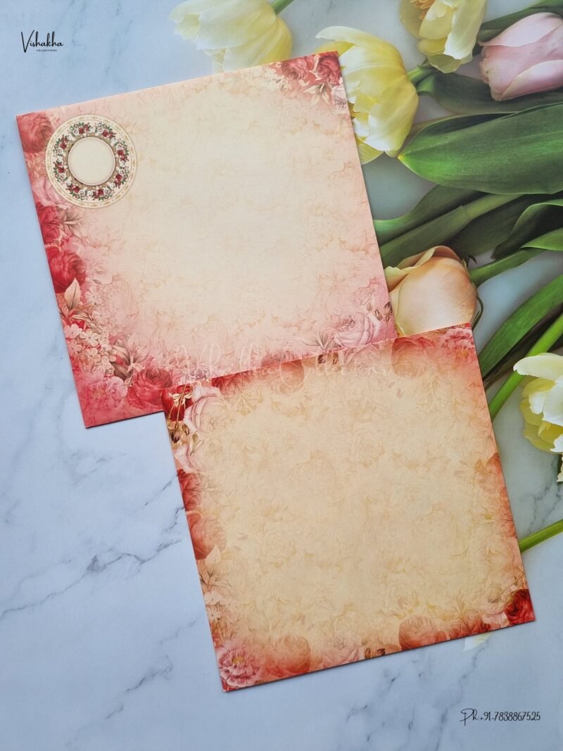 Designer Premium Customized Wedding Invitation Cards - GS-262