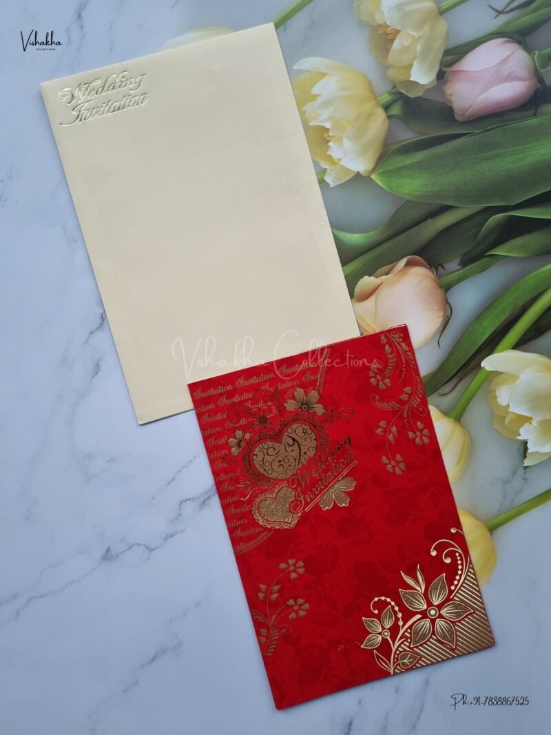 Designer Premium Customized Wedding Invitation Cards - GS-278
