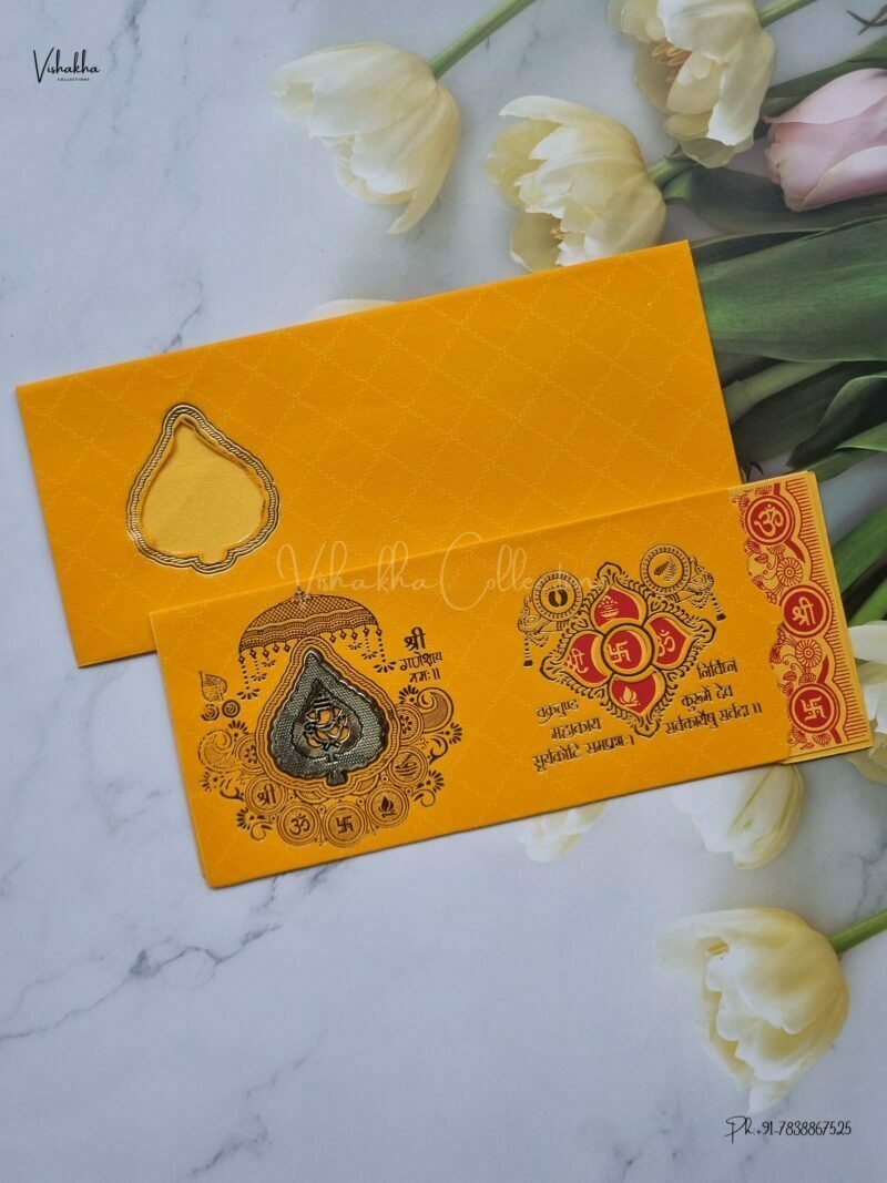 Designer Premium Customized Wedding Invitation Cards - GS-285