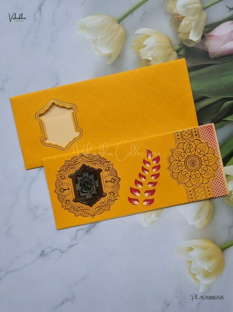 Designer Premium Customized Wedding Invitation Cards - GS-286