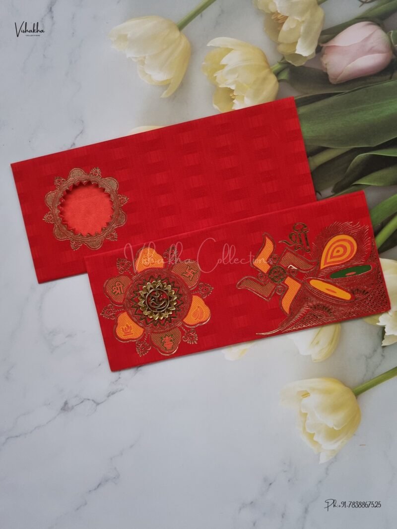 Designer Premium Customized Wedding Invitation Cards - GS-298