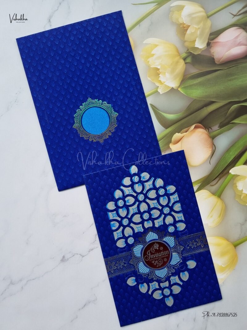 Designer Premium Customized Wedding Invitation Cards - GS-304