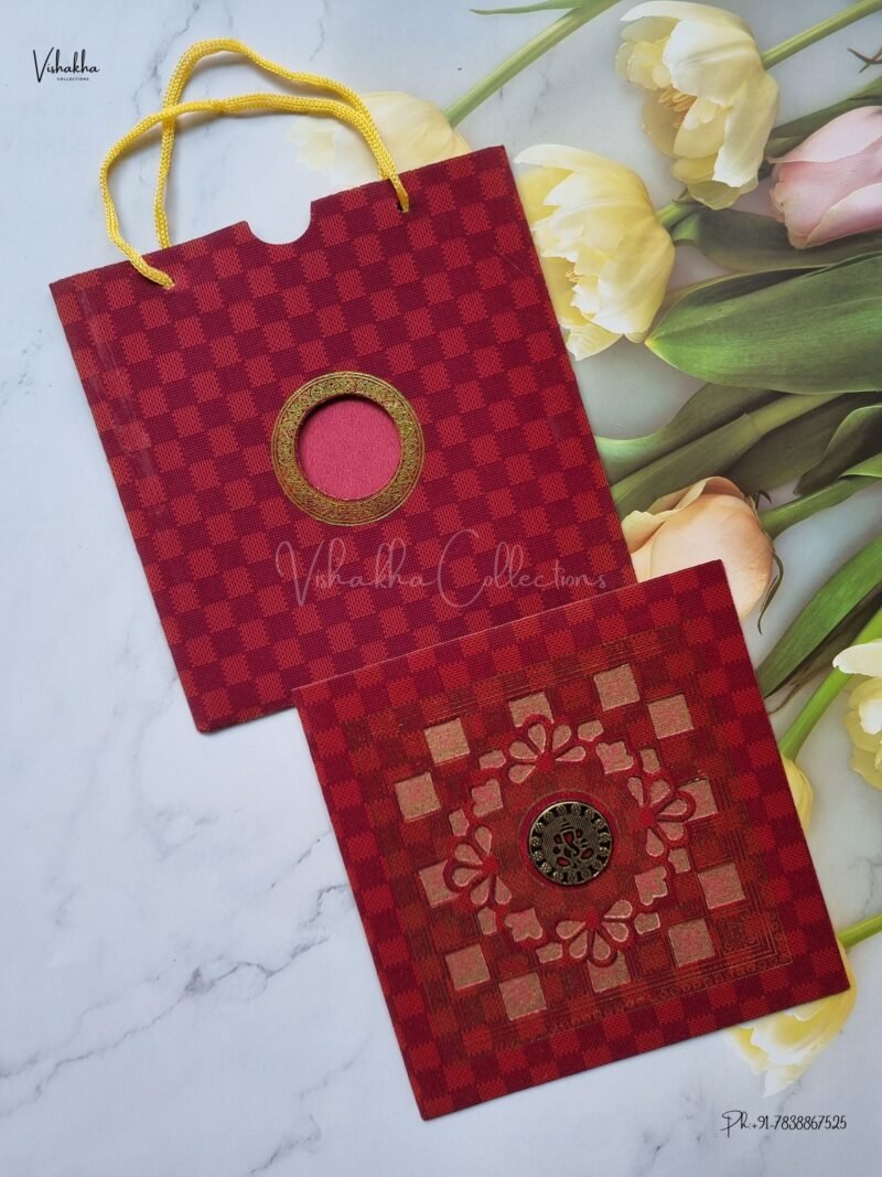 Designer Premium Customized Wedding Invitation Cards - GS-305