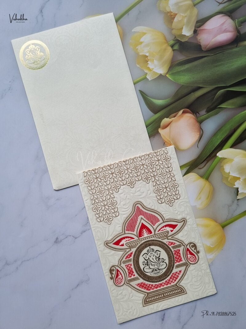 Designer Premium Customized Wedding Invitation Cards - GS-307