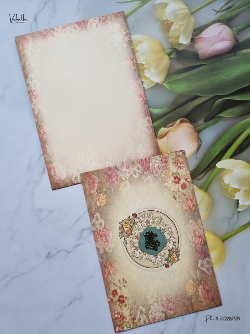 Designer Premium Customized Wedding Invitation Cards - GS-324