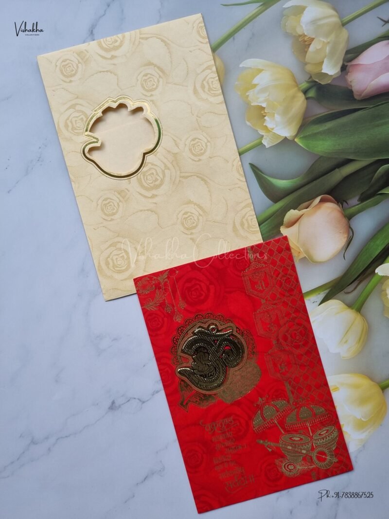Designer Premium Customized Wedding Invitation Cards - GS-333