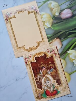 Designer Premium Customized Wedding Invitation Cards - GS-348