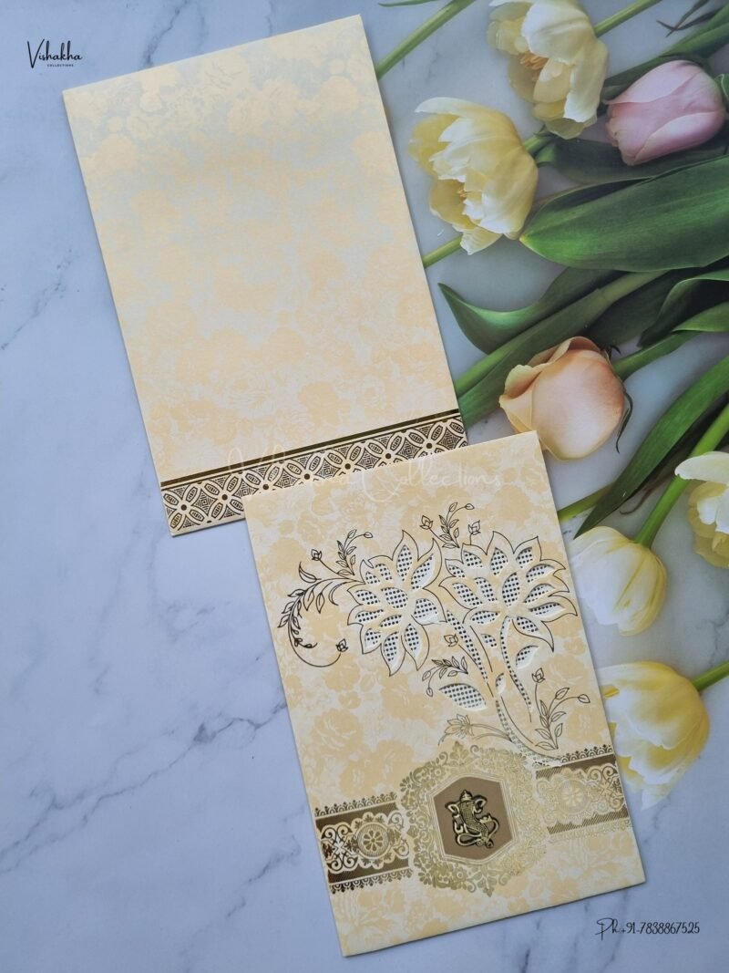 Designer Premium Customized Wedding Invitation Cards - GS-351