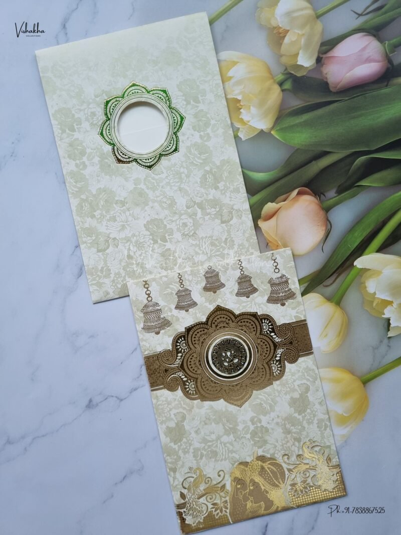 Designer Premium Customized Wedding Invitation Cards - GS-352