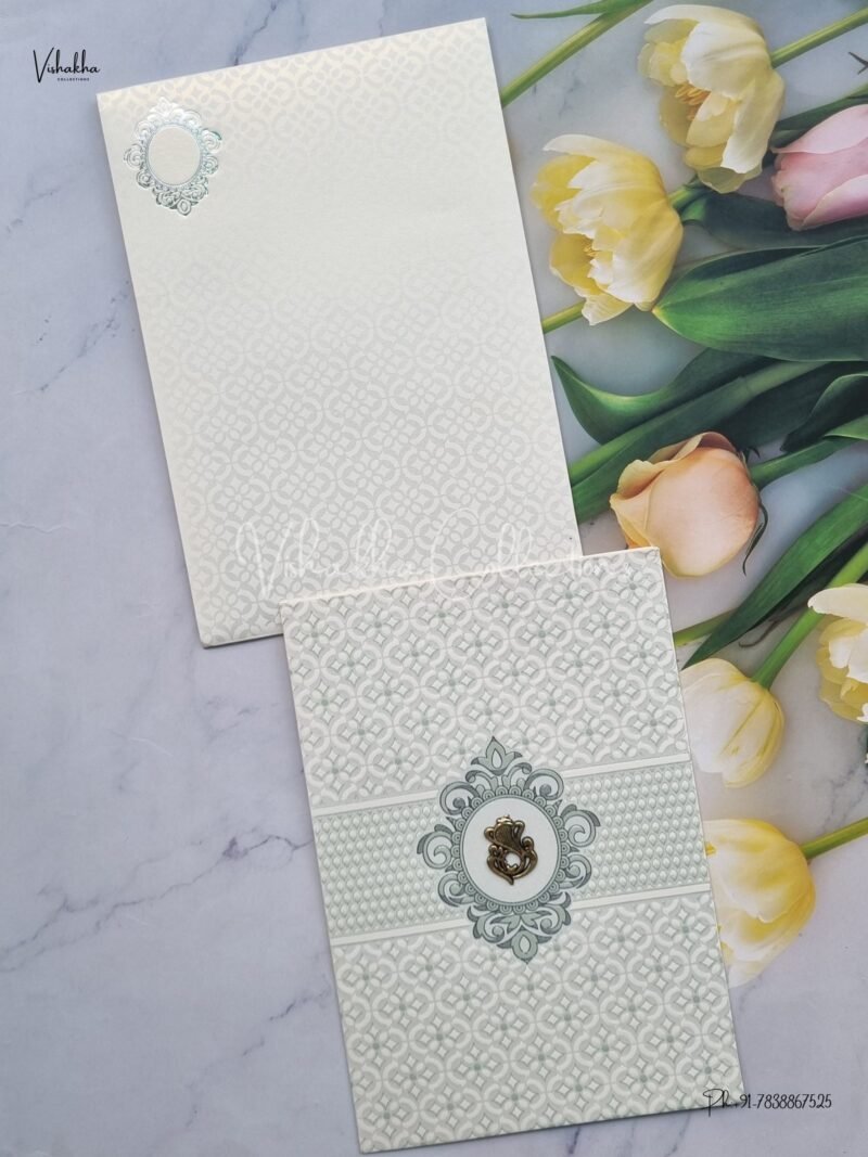 Designer Premium Customized Wedding Invitation Cards - NA-1099