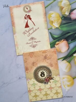 Designer Premium Customized Wedding Invitation Cards - NA-118
