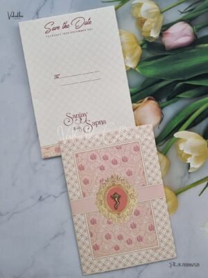Designer Premium Customized Wedding Invitation Cards - NA-123