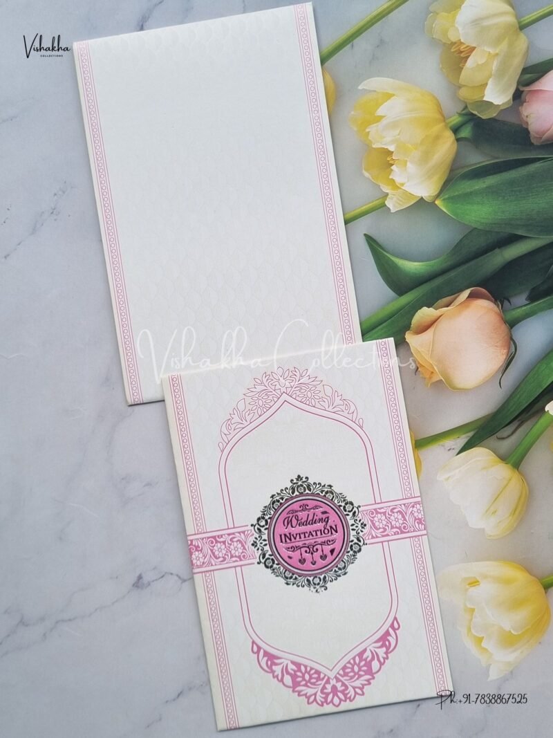 Designer Premium Customized Wedding Invitation Cards - NA-128