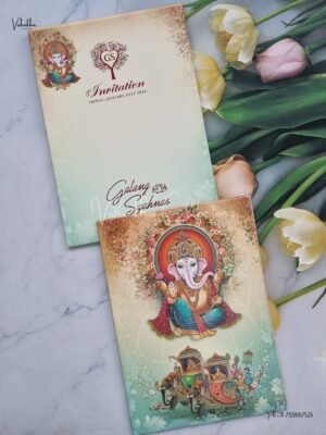 Designer Premium Customized Wedding Invitation Cards - NA-69