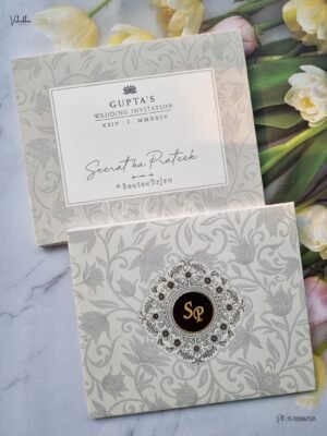 Designer Premium Customized Wedding Invitation Cards - ATS-1235