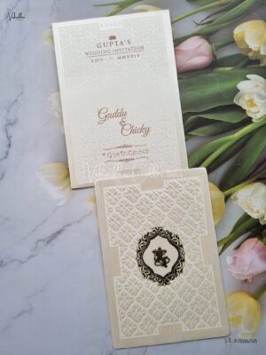 Designer Premium Customized Wedding Invitation Cards - ATS-1502