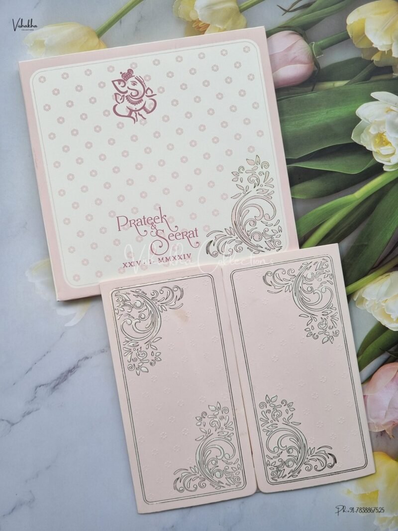 Designer Premium Customized Wedding Invitation Cards - ATS-1516