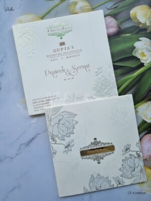 Designer Premium Customized Wedding Invitation Cards - ATS-1536