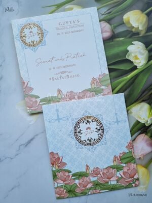 Designer Premium Customized Wedding Invitation Cards - ATS-2101