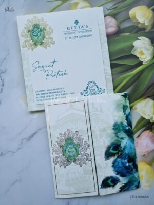 Designer Premium Customized Wedding Invitation Cards - ATS-2111