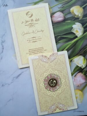 Designer Premium Customized Wedding Invitation Cards - ATS-2124