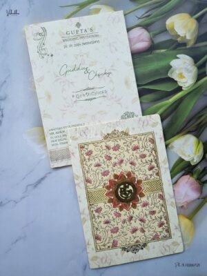 Designer Premium Customized Wedding Invitation Cards - ATS-2126