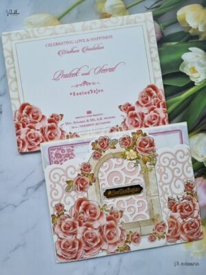 Designer Premium Customized Wedding Invitation Cards - ATS-2147