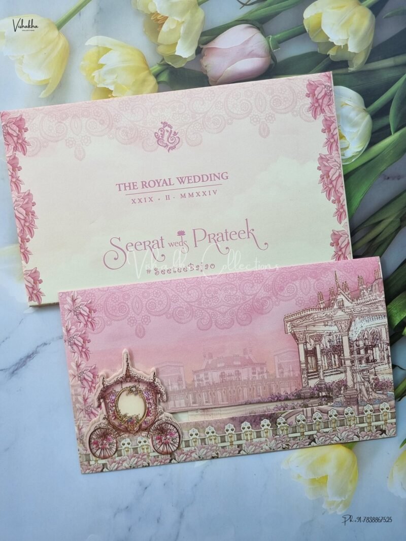 Designer Premium Customized Wedding Invitation Cards - ATS-2165