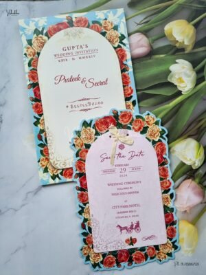 Designer Premium Customized Wedding Invitation Cards - ATS-3131