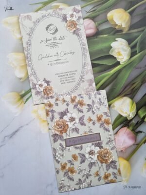 Designer Premium Customized Wedding Invitation Cards - ATS-8130