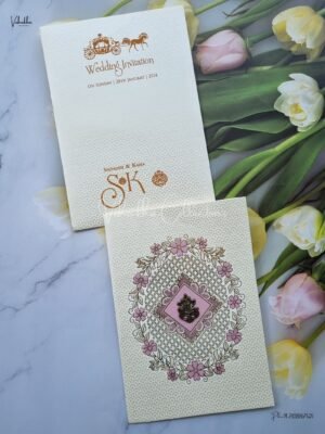 Designer Premium Customized Wedding Invitation Cards - CR-261