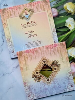 Designer Premium Customized Wedding Invitation Cards - UI-292
