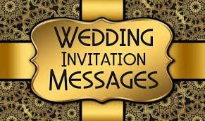 Marriage Invitation Messages