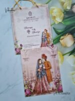 Dulha Dulhan Hindu Carry Bag invitation Card