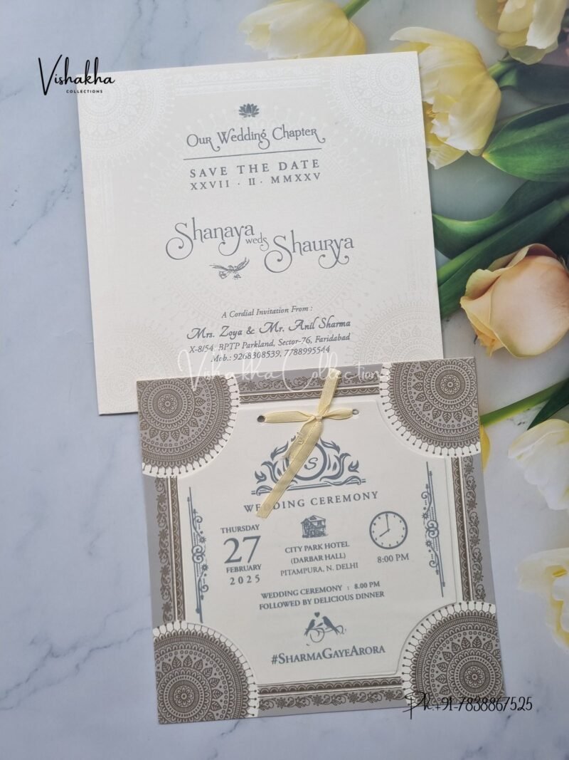 Hindu Muslim Christian Sikh invitation Cards ATS-1615