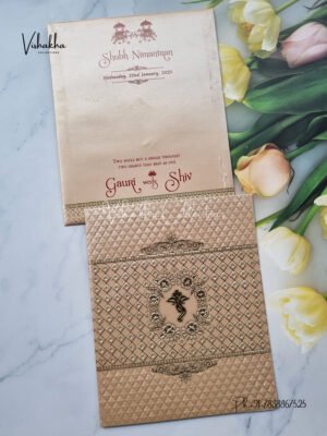 Hindu Wedding invitation Cards - CR-253C