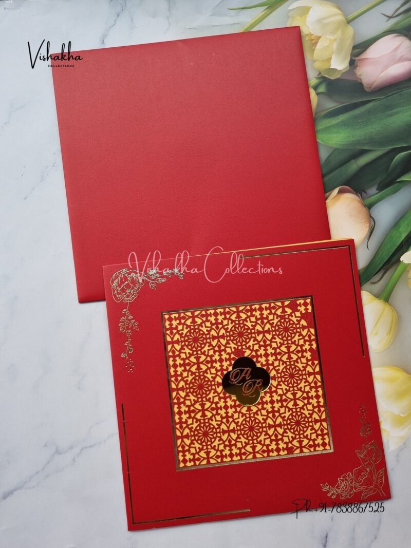 Hindu Muslim Christian Sikh Laser Cut invitation Cards SN-2629
