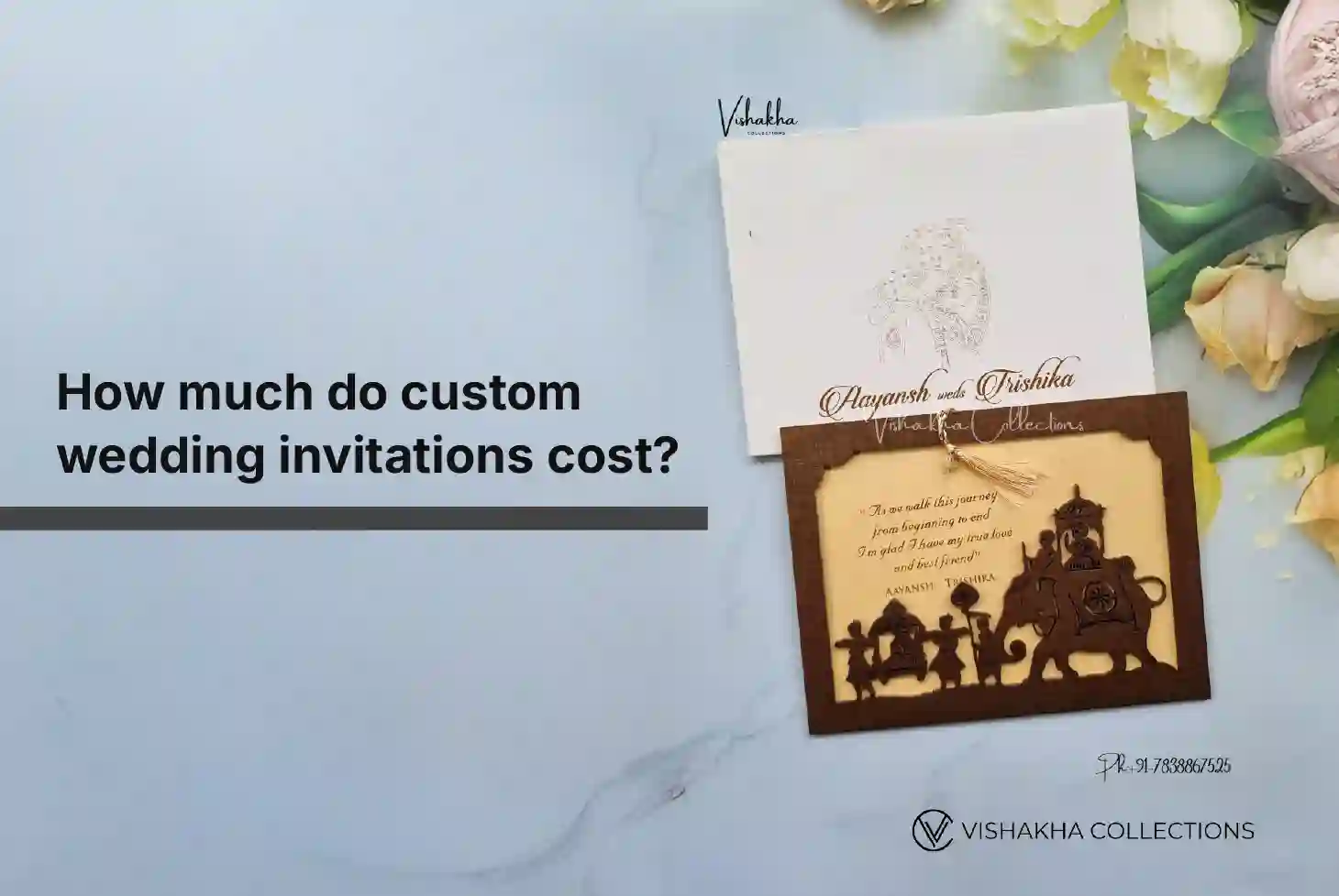 How much do custom wedding invitations cost