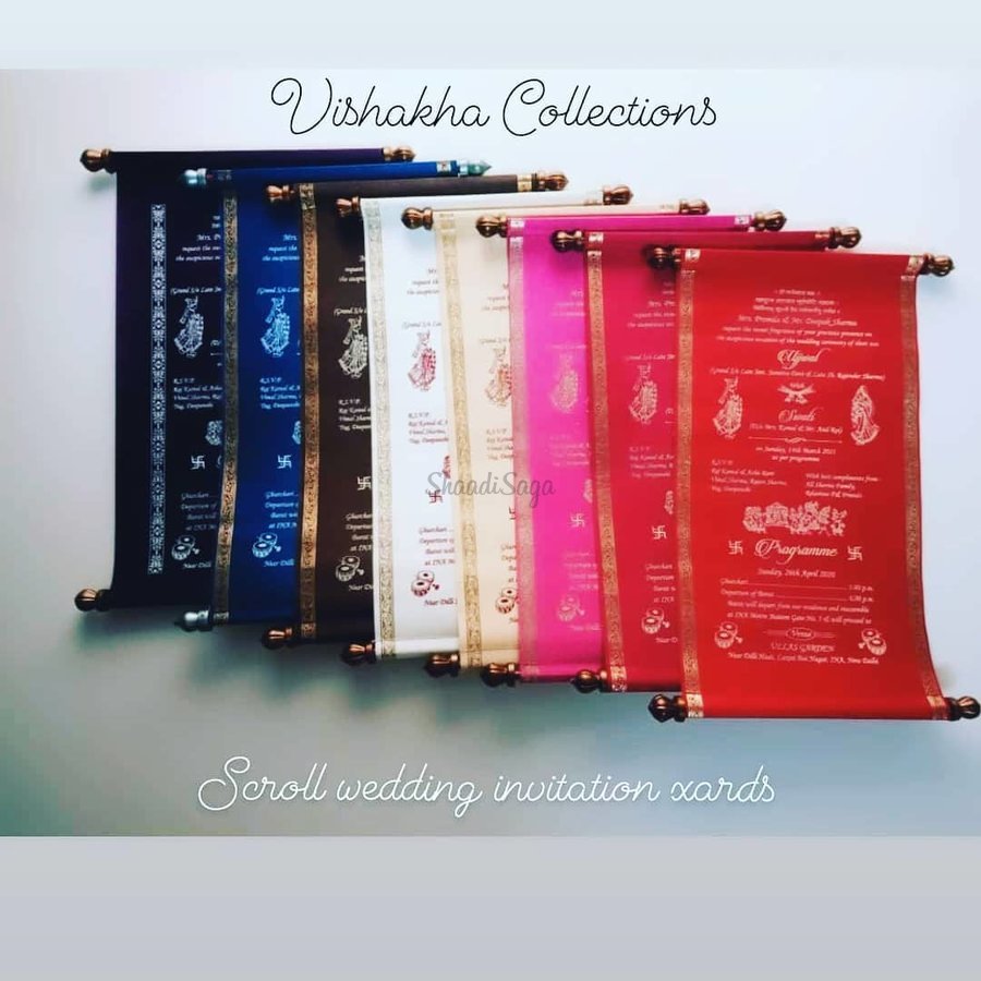 10 Minimalist Nikah Invitation Cards for Modern Muslim Couples 12 Scroll Wedding Invitation Cards