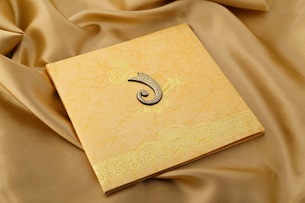 Silk Wedding Card Material
