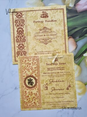 Ganesh Ji Hindu Sikh invitation Cards ATS-1560CRM