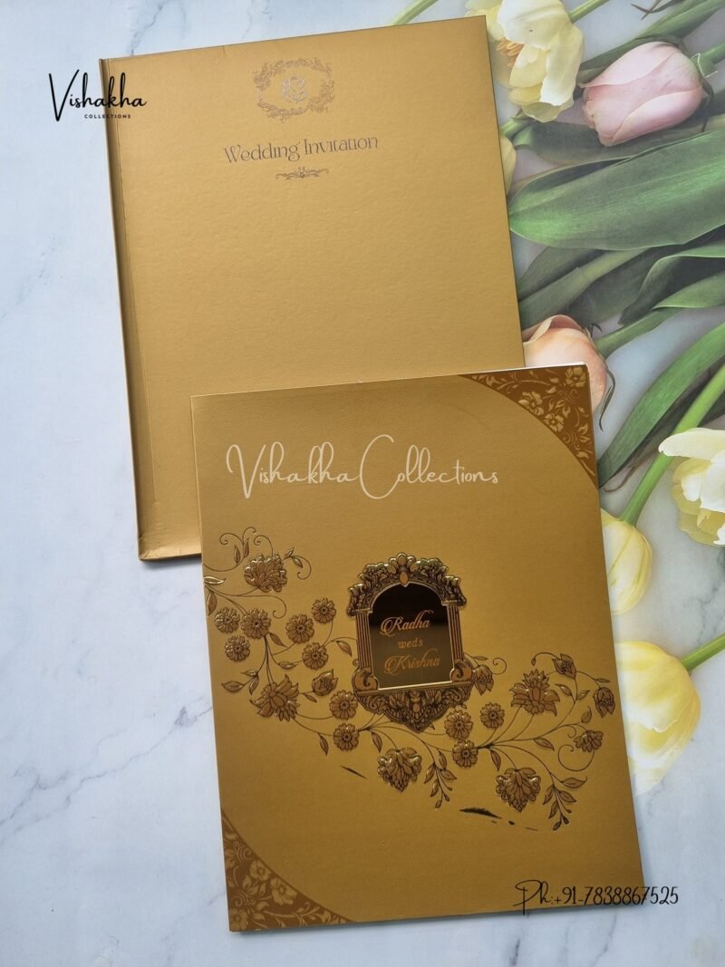 Semi Box Colored invitation Cards SN-71